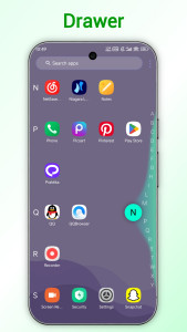 اسکرین شات 4 برنامه NewDroid 17 Launcher