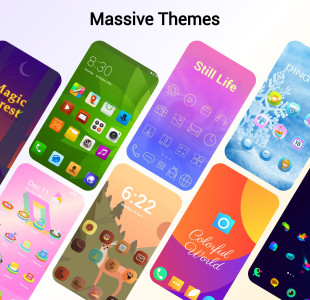 اسکرین شات 7 برنامه NewDroid 17 Launcher
