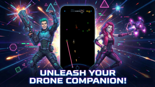 اسکرین شات 5 برنامه Radiant Core: Planet Defence