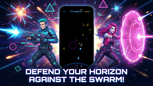 اسکرین شات 1 برنامه Radiant Core: Planet Defence