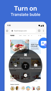 اسکرین شات 2 برنامه Screen and Photo Translator