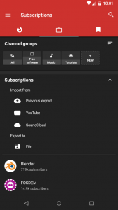 اسکرین شات 5 برنامه NewPipe