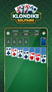 اسکرین شات 1 بازی Solitaire: Classic Card Game
