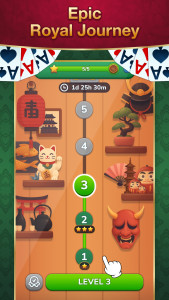 اسکرین شات 4 بازی Solitaire: Classic Card Game