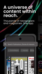 اسکرین شات 1 برنامه PressReader: News & Magazines