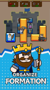 اسکرین شات 1 بازی Square Warriors: Puzzle TD RPG