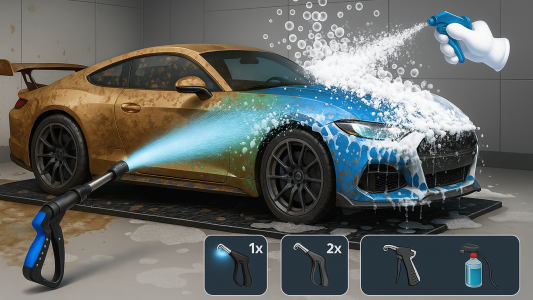 اسکرین شات 8 بازی Car Wash Game: Car Makeover