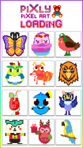اسکرین شات 1 برنامه Pixly - Paint by Number Pixel