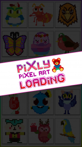 اسکرین شات 2 برنامه Pixly - Paint by Number Pixel