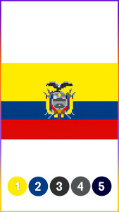 اسکرین شات 7 برنامه Flag Pixel Art Color by Number