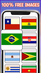اسکرین شات 1 برنامه Flag Pixel Art Color by Number