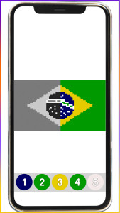 اسکرین شات 6 برنامه Flag Pixel Art Color by Number
