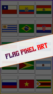 اسکرین شات 3 برنامه Flag Pixel Art Color by Number