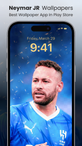 اسکرین شات 1 برنامه Neymar Jr Wallpaper 2026 HD 4K