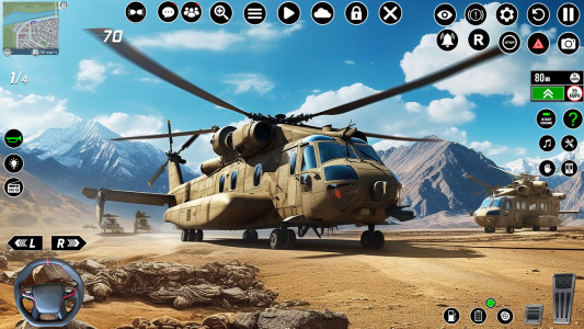 اسکرین شات 2 بازی Army Cargo Driver - Truck Game