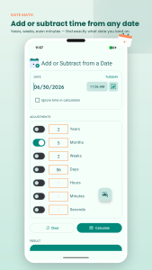 اسکرین شات 6 برنامه Age & Date Calculator, ng-labs