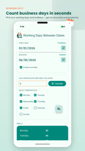 اسکرین شات 5 برنامه Age & Date Calculator, ng-labs