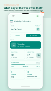 اسکرین شات 7 برنامه Age & Date Calculator, ng-labs
