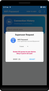 اسکرین شات 4 برنامه Wifi Password Recovery