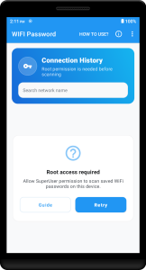 اسکرین شات 3 برنامه Wifi Password Recovery