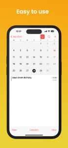 اسکرین شات 5 برنامه iCalendar - Calendar OS 26