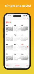 اسکرین شات 4 برنامه iCalendar - Calendar OS 26