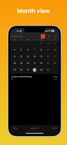 اسکرین شات 2 برنامه iCalendar - Calendar OS 26