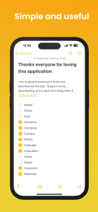 اسکرین شات 1 برنامه Note OS 26 - Phone 17 Notes