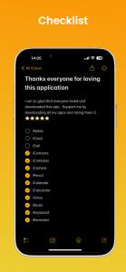 اسکرین شات 4 برنامه Note OS 18 - Phone 16 Notes