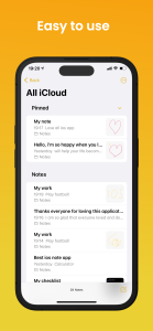 اسکرین شات 3 برنامه Note OS 18 - Phone 16 Notes