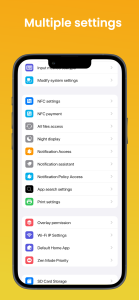 اسکرین شات 4 برنامه Android Quick Settings OS 26
