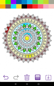 اسکرین شات 3 برنامه کتاب رنگ آمیزی بزرگسالان