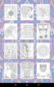 اسکرین شات 2 برنامه کتاب رنگ آمیزی بزرگسالان