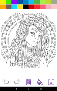 اسکرین شات 6 برنامه کتاب رنگ آمیزی بزرگسالان