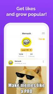 اسکرین شات 7 برنامه Memasik - Meme Maker