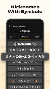 اسکرین شات 2 برنامه Nickname Generator Gamer Name