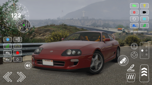 اسکرین شات 1 بازی Supra Modern Drift Escape