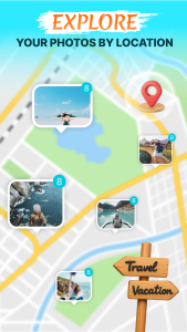 اسکرین شات 2 برنامه GPS Camera: Map & Location