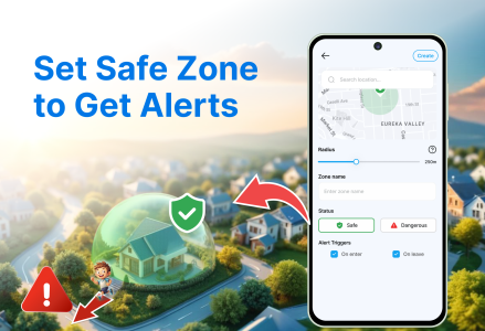 اسکرین شات 3 برنامه GPS Location Sharing & Locator