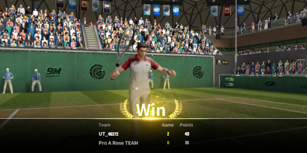 اسکرین شات 8 بازی Ultimate Tennis: 3D online sports game