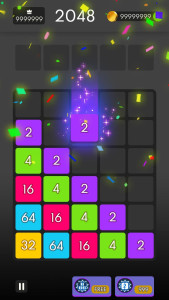 اسکرین شات 2 بازی Drop & Merge - Number Puzzle