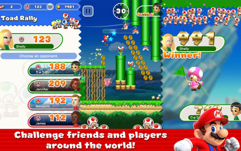 اسکرین شات 4 بازی Super Mario Run