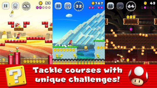 اسکرین شات 1 بازی Super Mario Run