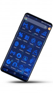 اسکرین شات 6 برنامه Neon Theme