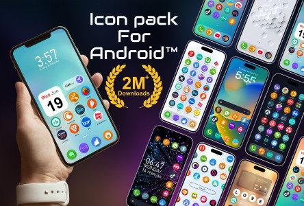 اسکرین شات 1 برنامه Icon pack for Android ™
