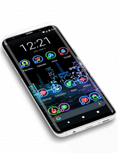 اسکرین شات 2 برنامه 3D Launcher Theme