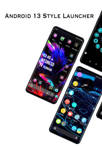 اسکرین شات 1 برنامه Neox Launcher: Themes & UI