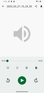 اسکرین شات 5 برنامه ASR Voice Recorder