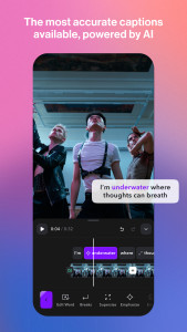 اسکرین شات 2 برنامه Captions Lite