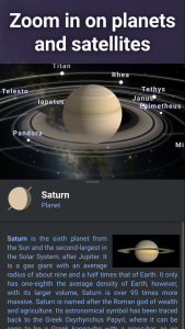 اسکرین شات 5 برنامه Stellarium Mobile - Star Map